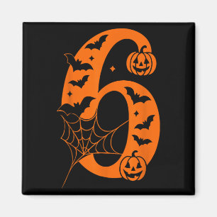 Frauen Männer Paar Halloween-Kostüm 6 7 Rizz Six S Magnet