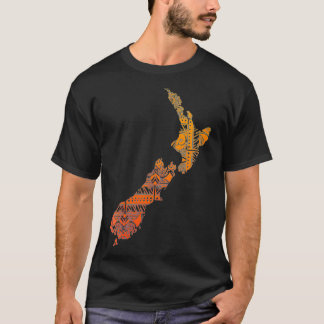 Frauen Maori Stamm Polynesien Kultur Neuseelands T-Shirt