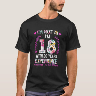 Frauen März Mädchen 1984 38 Geburtstag 38 Jahre al T-Shirt