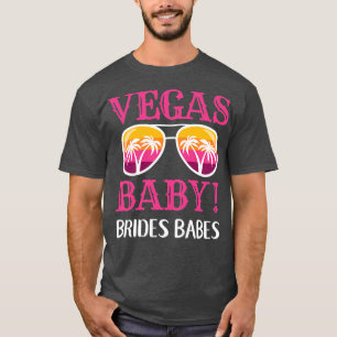 Frauen Matching Las Vegas Wedding Brides Babes Bri T-Shirt