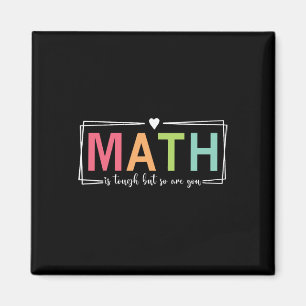 Frauen Mathe ist hart, aber du auch Mathe-Lehrerin Magnet