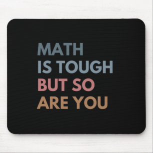 Frauen Mathe ist hart, aber du auch Mathe-Lehrerin Mousepad