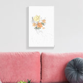 Frauen-Mauer-Kunst, Abstrakte weibliche Printwerbu Leinwanddruck (Insitu (Wohnzimmer))