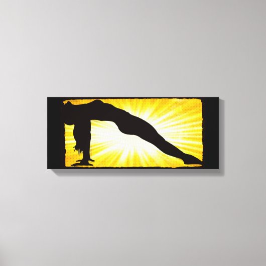 Frauen Meditation Zen Leinwand Mauer Kunst (Vorderseite)