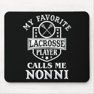 Frauen Mein Lieblings-Lacrosse-Spieler nennt mich Mousepad