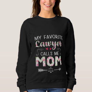Frauen mein Lieblingsjurymitglied nennt mich Mama Sweatshirt