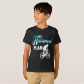 Frauen mein Ruhestand Funny Cycling Spaß Acti T-Shirt (Vorne ganz)