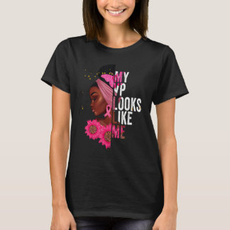 Frauen mein Vizepräsident sieht aus wie ich Afroam T-Shirt
