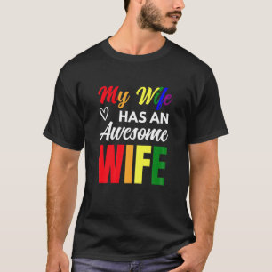 Frauen meine Ehefrau hat eine Phantastische Ehefra T-Shirt