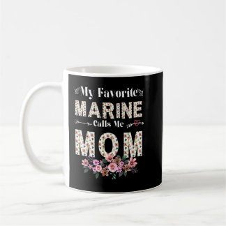 Frauen meine Lieblings-Marine nennt mich Mama Shir Kaffeetasse