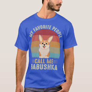 Frauen Meine Lieblingsmenschen nennen mich Babusch T-Shirt