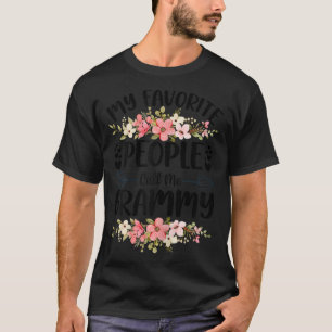 Frauen Meine Lieblingsmenschen nennen mich Grammy T-Shirt