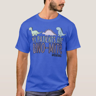 Frauen meine Patienten sind Dinomit Pädiatrie VNec T-Shirt
