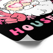 Frauen Merry Housekeeper Weihnachtsbaum XM Poster (Ecke)