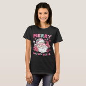 Frauen Merry Housekeeper Weihnachtsbaum XM T-Shirt (Vorne ganz)