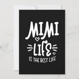 Frauen Mimi Life ist der beste Erntedank Einladung