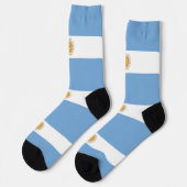Frauen mit argentinischer Flagge Socken (Linkes Detail)