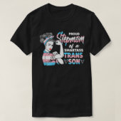 Frauen mit Coolem, stolzen, nicht zu brechenden Tr T-Shirt (Design vorne)