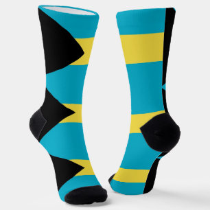 Frauen mit der Flagge Bahamas Socken