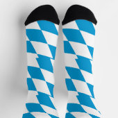 Frauen mit der Flagge Bayerns, Deutschland Socken (Oben)