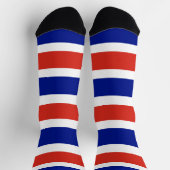 Frauen mit der Flagge Costa Ricas Socken (Oben)