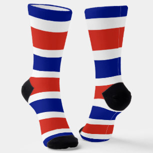 Frauen mit der Flagge Costa Ricas Socken