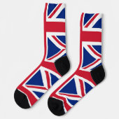 Frauen mit Flagge des Vereinigten Königreichs Socken (Linkes Detail)