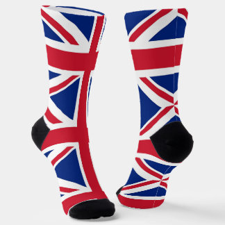 Frauen mit Flagge des Vereinigten Königreichs Socken