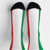 Frauen mit Flagge Italiens Socken (Oben)
