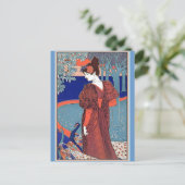 Frauen mit Friedensgesprächen von Louis John Rhead Postkarte (Stehend Vorderseite)