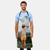 Frauen mit gelben Hosen Schürze (Getragen)