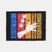 Frauen mit Hypnose-Mind-Kontrolle-Spaß für Fleecedecke (Vorderseite (Horizontal))