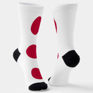 Frauen mit japanischer Flagge Socken