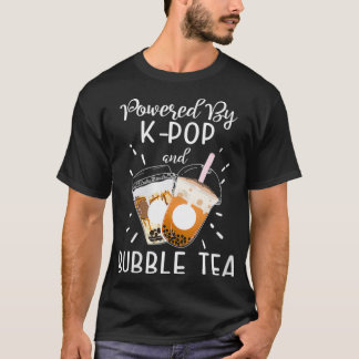 Frauen mit KPOP Boba Tea Bubble Tea T-Shirt