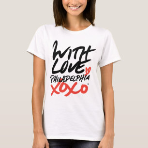 Frauen mit Liebe, T - Shirt Philadelphias XOXO