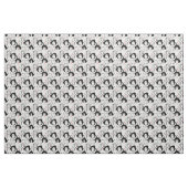Frauen mit Lippenstift-Muster Stoff (Fat Quarter (45,7 x 55,9 cm))