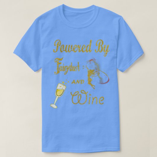 Frauen mit Märchenstaub und Wine National Wi T-Shirt (Design vorne)
