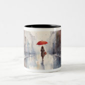 Frauen mit oberirdischer Tasse (Mittel)