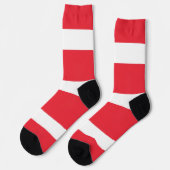 Frauen mit österreichischer Flagge Socken (Linkes Detail)