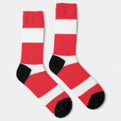 Frauen mit österreichischer Flagge Socken (Rechts)