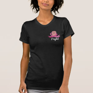 Frauen mit rosa Schleife Brustkrebsbewusstsein  T-Shirt