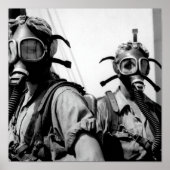 Frauen mit Sauerstoffmasken - 1943 Poster (Vorne)