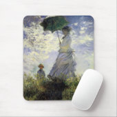 Frauen mit Sonnenschirm ~ Madame Monet mit ihrem S Mousepad (Mit Mouse)