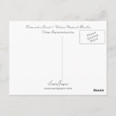 Frauen mit Sonnenschirm ~ Madame Monet mit ihrem S Postkarte (Rückseite)