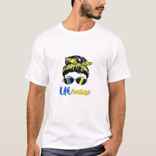 Frauen mit Stolz ukrainische Botschaft Bun Unterst T-Shirt