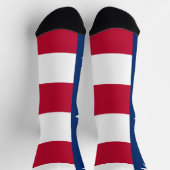 Frauen mit texanischer Flagge Socken (Oben)