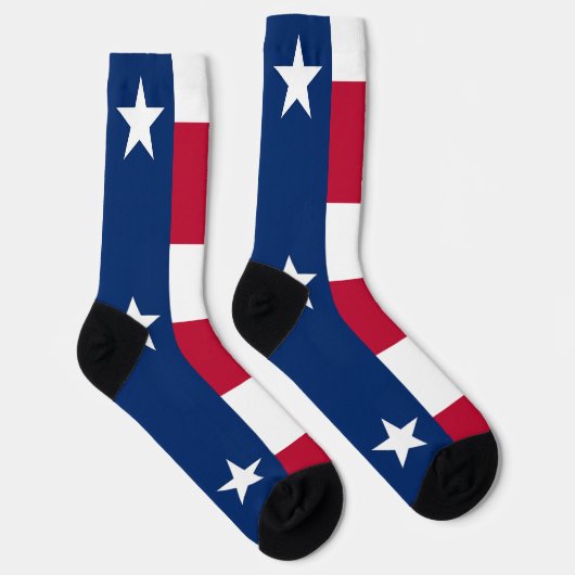 Frauen mit texanischer Flagge Socken (Rechts)
