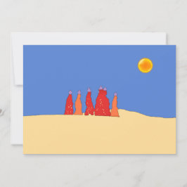 Frauen mit Wasser in der Thar-Wüste - Rajasthan Einladung