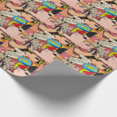 Frauen Moderne Pop Kunstästhetik Design T - Shirt Geschenkpapier (Ecke)