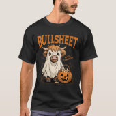 Frauen Moo... I Gemein Boo Bullsheet Highland Cow T-Shirt (Vorderseite)
